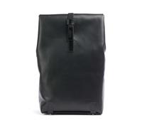 Brooks England Pickwick Reflective Leather Large Sac à dos roll-top noir, toile, homme