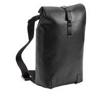 Brooks England Pickwick Reflective Leather Small Sac à Dos Roll-Top Noir