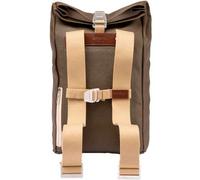 Brooks England Sac à dos Pickwick Small 12L coton roll-top olive unisexe