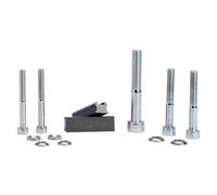 Brooks England Sandwich Saddle Adapter Argenté Black