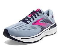 Brooks Femme Adrenaline GTS 22 Sneaker, Kentucky Blue/Peacoat/Pink, 38.5 EU