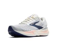 BROOKS Femme Adrenaline GTS 24 Sneaker, Gris Blue Ribbon Peach, 38.5 EU