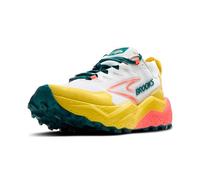 BROOKS Caldera 8 W - Femme - Blanc / Jaune / Orange - taille 38- modèle 2025