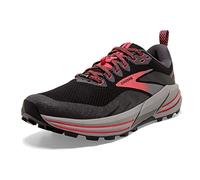 Brooks Femme Cascadia 16 GTX Chaussure de Course, Black Blackened Pearl Coral, 38.5 EU