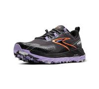 BROOKS Femme Cascadia 18 Sneaker, Ébène/Lavande Douce/Cuivre, 40.5 EU
