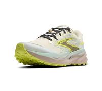 BROOKS Femme Cascadia 19, Coconut Misty Blue Ebony, 36.5 EU