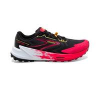BROOKS Femme Catamount 3 Sneaker, Black/Diva Pink/Lemon Chrome, 41 EU