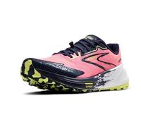 BROOKS Femme Catamount 3 Sneaker, Rose/Cabanon/Citron Vert ensoleillé, 38.5 EU