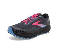 BROOKS Femme Divide 3 Chaussures de Crosse, Ebony/Black/Diva Pink, 39 EU