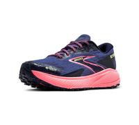 Brooks Femme Divide 5 GTX Sneaker, Grey Blue/Pink/Lime, 38.5 EU