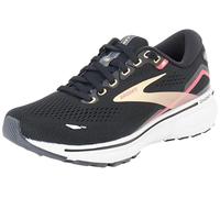 Brooks Femme Ghost 15 Sneaker, Black/Orange/Raspberry, 38 EU