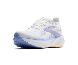 Brooks Femme Glycerin 22 Sneaker, White/Blue Heron/Apricot, 38 EU