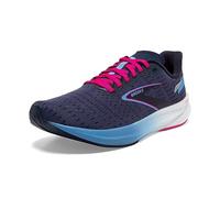 BROOKS Femme Hyperion Sneaker, Ebony/Open Air/Lilac Rose, 38 EU