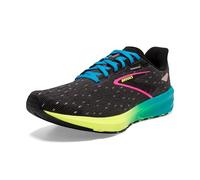 BROOKS Femme Launch 10 Sneaker, Black/Nightlife/Blue, 39 EU