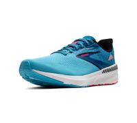 BROOKS Femme Launch GTS 10 Sneaker, Mers de Cristal/Geai Bleu/Noir, 36.5 EU