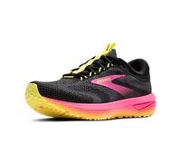 BROOKS Femme Revel 7 Sneaker, Tonique Noir/Rose/Citron, 40 EU