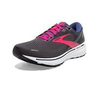 Brooks Ghost 14, Chaussures de Crosse Femme, Pearl/Black/Pink, 41 EU