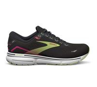 Brooks Femme Ghost 15 Sneaker, Black/Ebony/Sharp Green, 40 EU