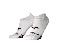 BROOKS 280496100 Ghost Lite No Show 2-Pack Socks Unisex Adult White Taille 30