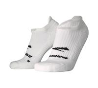 Brooks Ghost No Show Socks White XL (US Men's Shoe 12-14)