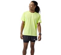 T-shirt à manches courtes homme Brooks High Point Sleeve 2.0 Jaune