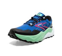 BROOKS Homme Caldera 7 Sneaker, Victoria Blue/Black/Spring Bud, 44 EU