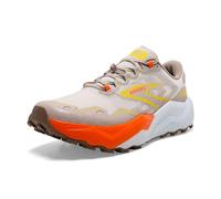 Brooks Homme Caldera 7 Sneaker, White Sand Chateau Gray Yellow, 43 EU