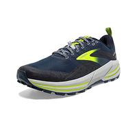 Brooks Homme Cascadia 16 Sneaker, Titan/Peacoat/Nightlife, 41 EU