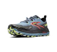 BROOKS Homme Cascadia 18 Sneaker, Citadelle/Ébène/Citron Vert, 42.5 EU