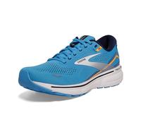 Brooks Homme Ghost 15 Sneaker, Blue/Peacoat/Orange, 41 EU
