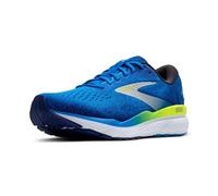 BROOKS Homme Ghost 16 Sneaker, Bleu électrique/Bleu Marine/Citron, 42.5 EU