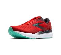 BROOKS Homme Ghost 16 Sneaker, Rouge Ardent/ébène/cacatoès, 46 EU