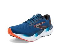 BROOKS Homme Glycerin 21 Sneaker, Blue Opal/Black/Nasturtium, 47.5 EU