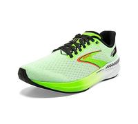 BROOKS Homme Hyperion GTS Sneaker, Green Gecko/Red Orange/White, 41 EU