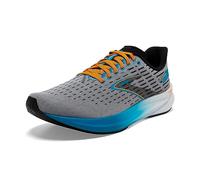 BROOKS Homme Hyperion Sneaker, Grey/Atomic Blue/Scarlet, 42.5 EU