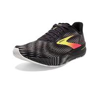 BROOKS Homme Hyperion Tempo Sneaker, Noir/Rose/Jaune, 44 EU