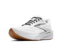 BROOKS Homme Launch 11 Sneaker, Blanc, Gris, Noir, 45.5 EU