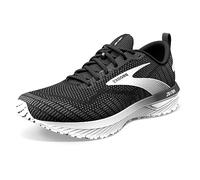 BROOKS Homme Revel 6 Sneaker, Black/Blackened Pearl/White, 43 EU