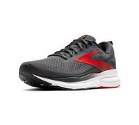 BROOKS Homme Trace 3 Sneaker, Ébène/Rouge Ardent/Blanc, 41 EU