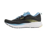 BROOKS Homme Trace 3 Sneaker, Forged Iron/Blue/Yellow, 42 EU