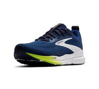 Brooks Homme Trace 4 Baskets, Navy Peacoat Acid Lime, 45.5 EU