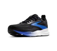 BROOKS Homme Trace 4 Sneaker, Noir/Cobalt/Baleine, 45.5 EU