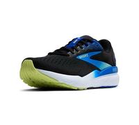 Brooks Hommes Ghost 16 Chaussure De Running sans Stabilisateurs Chaussures De Running Black/Cobalt/Neo Yellow - Noir 45