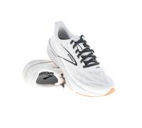 BROOKS Homme Launch 11 Sneaker, Blanc, Gris, Noir, 44.5 EU