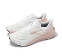 Brooks Launch 11 White Gold Pink Women Road Running Jogging Shoes 1204391B-164
