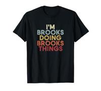 Brooks Name Brooks Personalized Name First Given T-Shirt