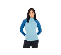 Brooks Notch Thermal 1/2 Zip 2.0 vêtement running femme déstockage Notch Thermal 1/2 Zip 2.0 L Bleu