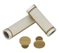 Brooks Rubber Grips (100+130mm) -Natural-New22 Guidoline Adulte Unisexe, Noir, Standard