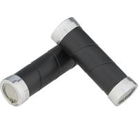 Poignées en cuir Brooks England Slender 100 mm -100 mm noir clair