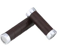 Brooks Poignées de guidon en cuir Slender pour commutateur à poignée tournant brun 130 mm / 100 mm
